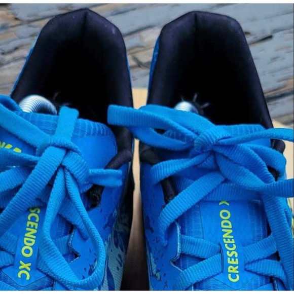 Hoka One Crescendo XC Cross Country Spikes Mens 8.5 Womens 10 Blue 1141272-DBEPM main image 13